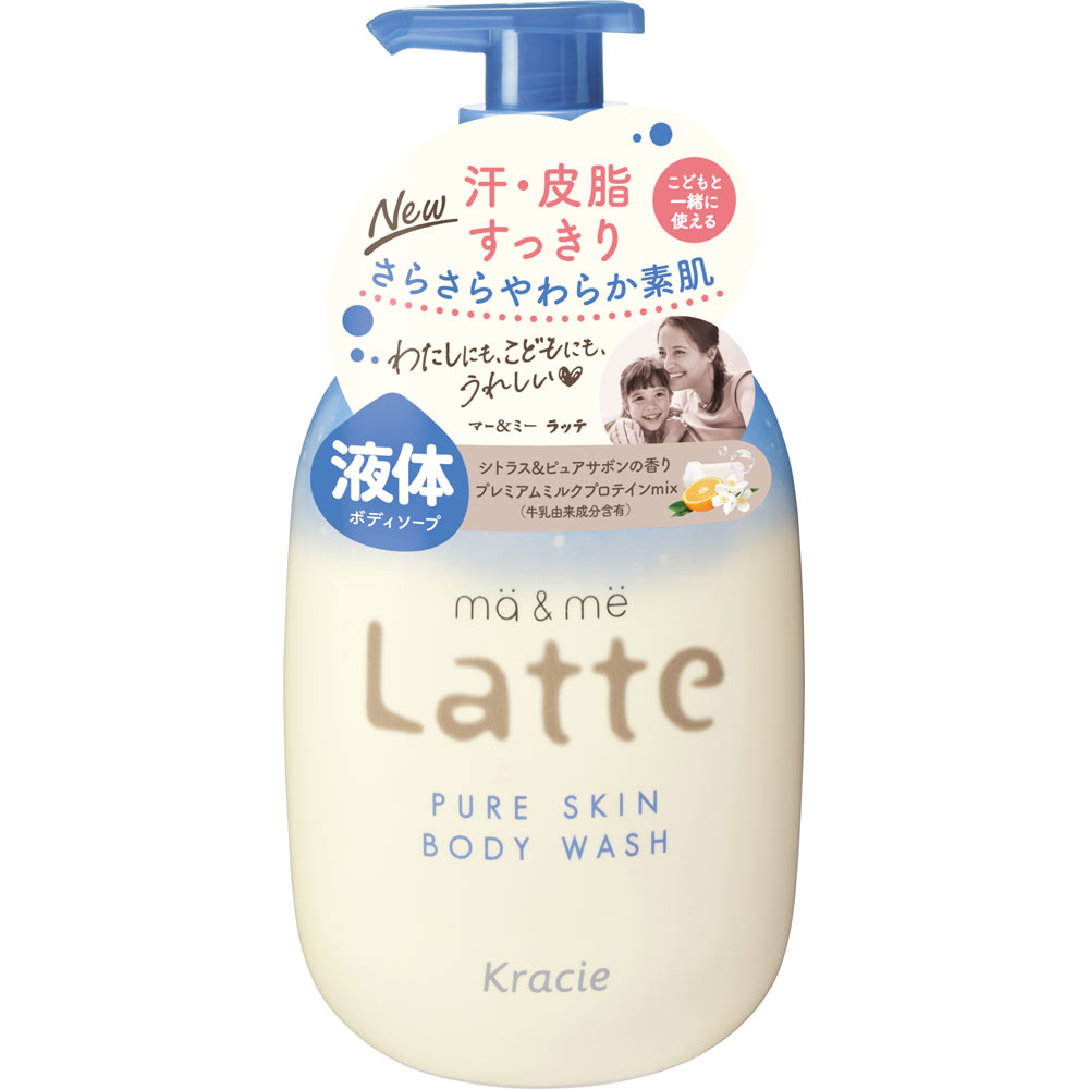 マー＆ミー　ピュアスキン　ボディソープ　ポンプ ４９０ｍＬ クラシエホームプロダクツ