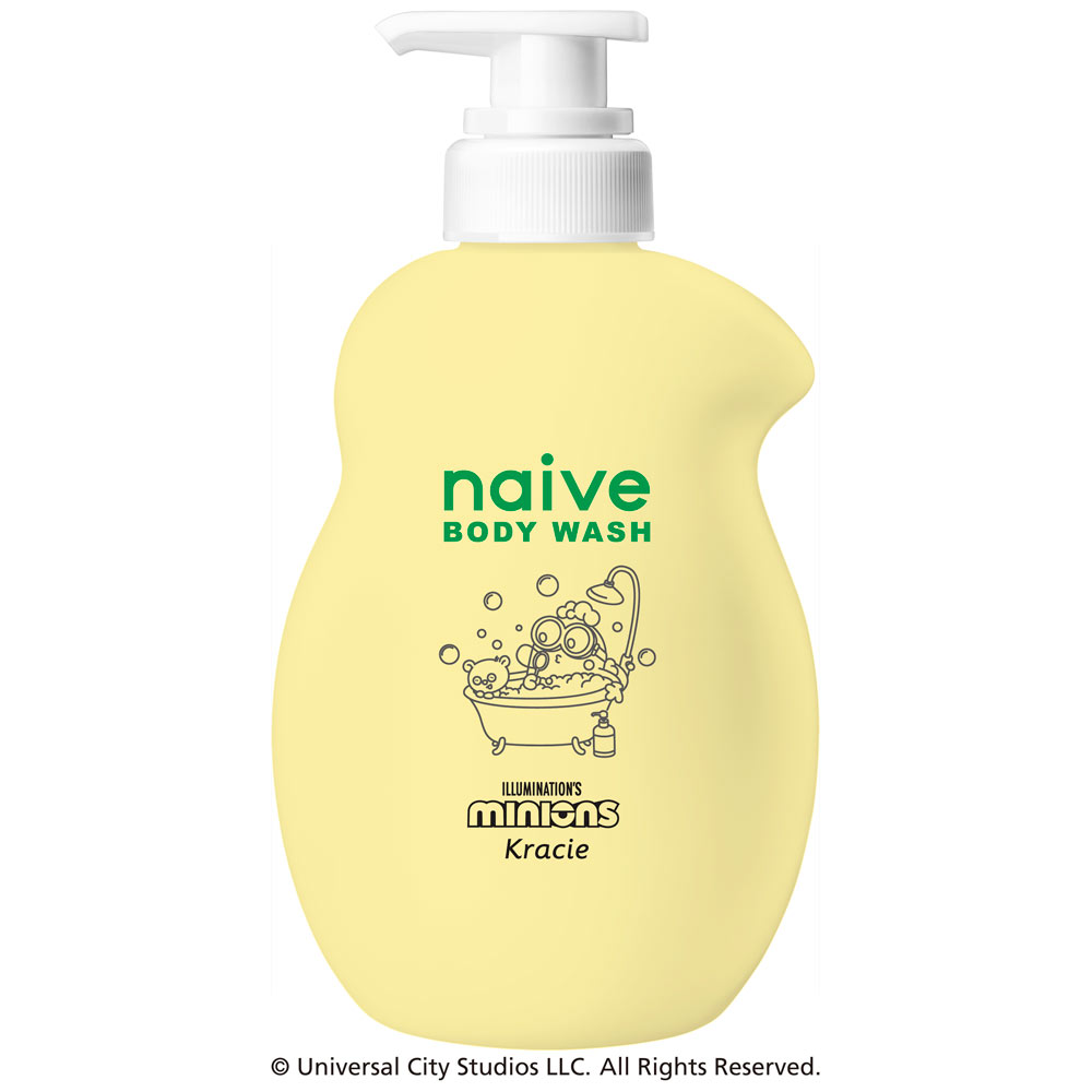 ナイーブ　ボディソープ（ミニオン）ポンプ ５３０ｍＬ クラシエホームプロダクツ