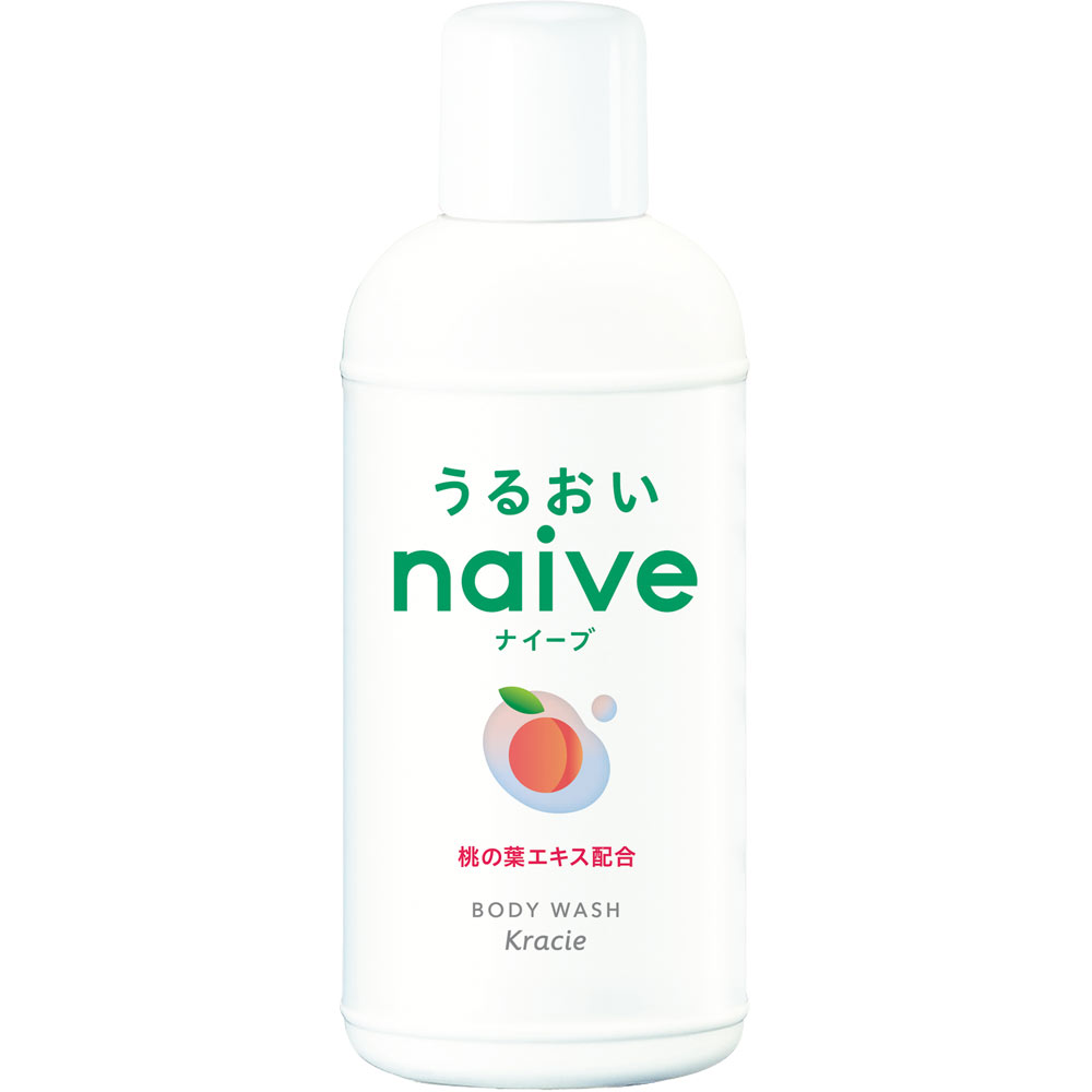 4901417164605 【48個入】 ナイーブ ボディソープ桃の葉ミニ80ML【キャンセル不可】 ナイーブ ボディソープ（桃の葉エキス配合） ミニ | マツキヨココカラ