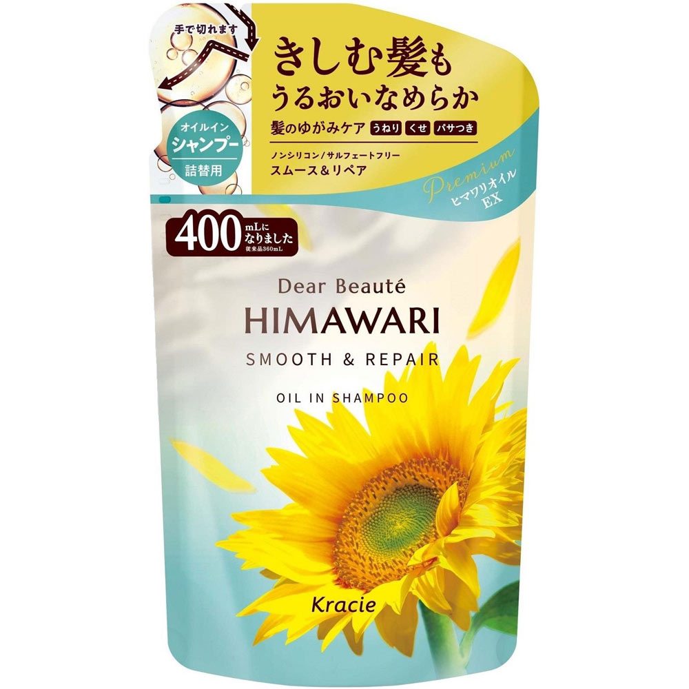 ディアボーテ　オイルインシャンプー（スムース＆リペア）　詰替用 ４００ｍＬ クラシエホームプロダクツ