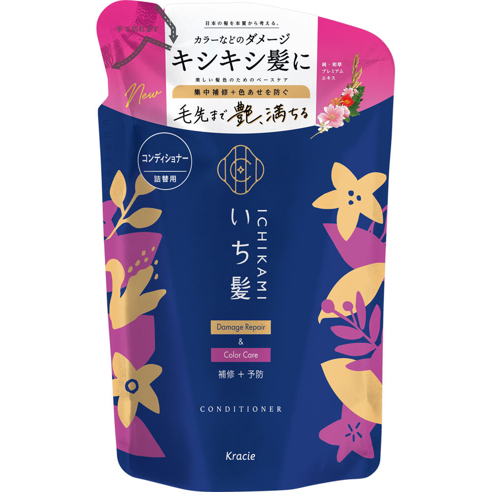 いち髪　ダメージリペア＆カラーケアコンディショナー詰替用 ３３０ｇ クラシエホームプロダクツ