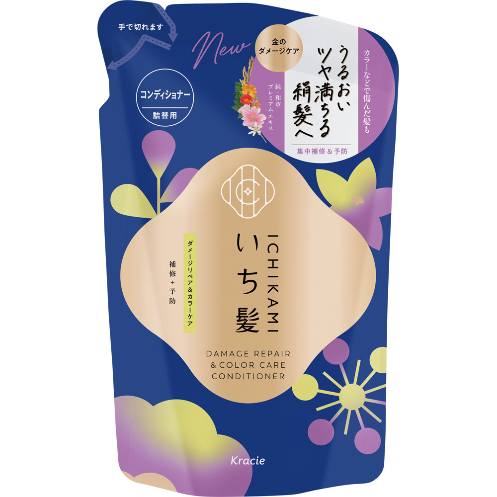 いち髪 ダメージリペア＆カラーケア CD 詰替用 | マツキヨココカラ