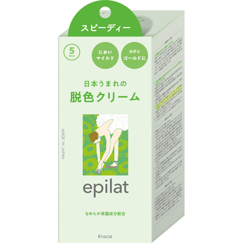 エピラット 脱色クリーム スピーディー ４０ｇ＋８０ｇ クラシエホームプロダクツ (医薬部外品)