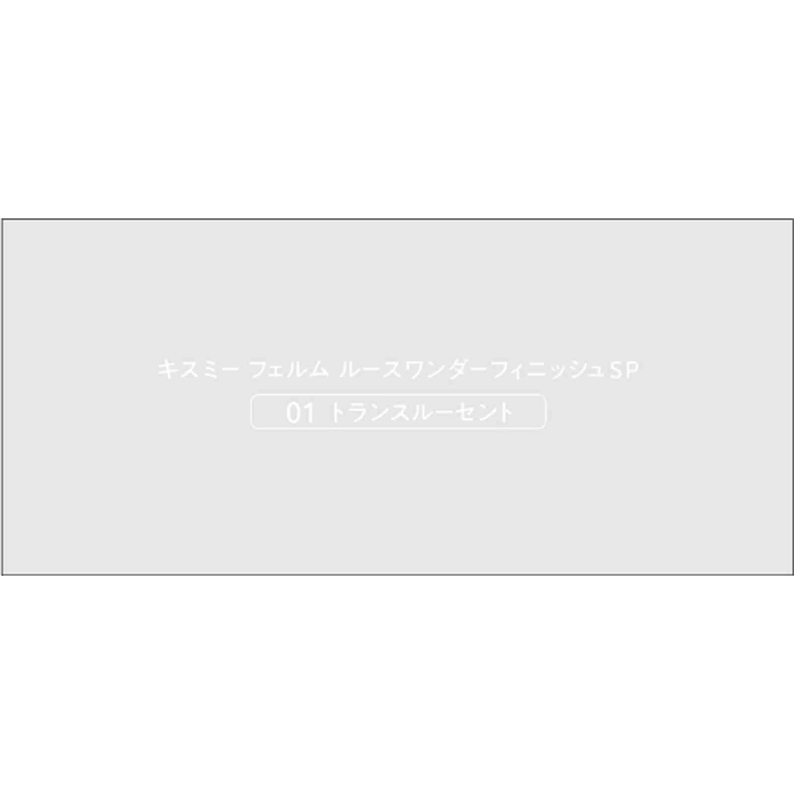 キスミー　フェルム　ルースワンダーフィニッシュSP 01 １０ｇ 伊勢半
