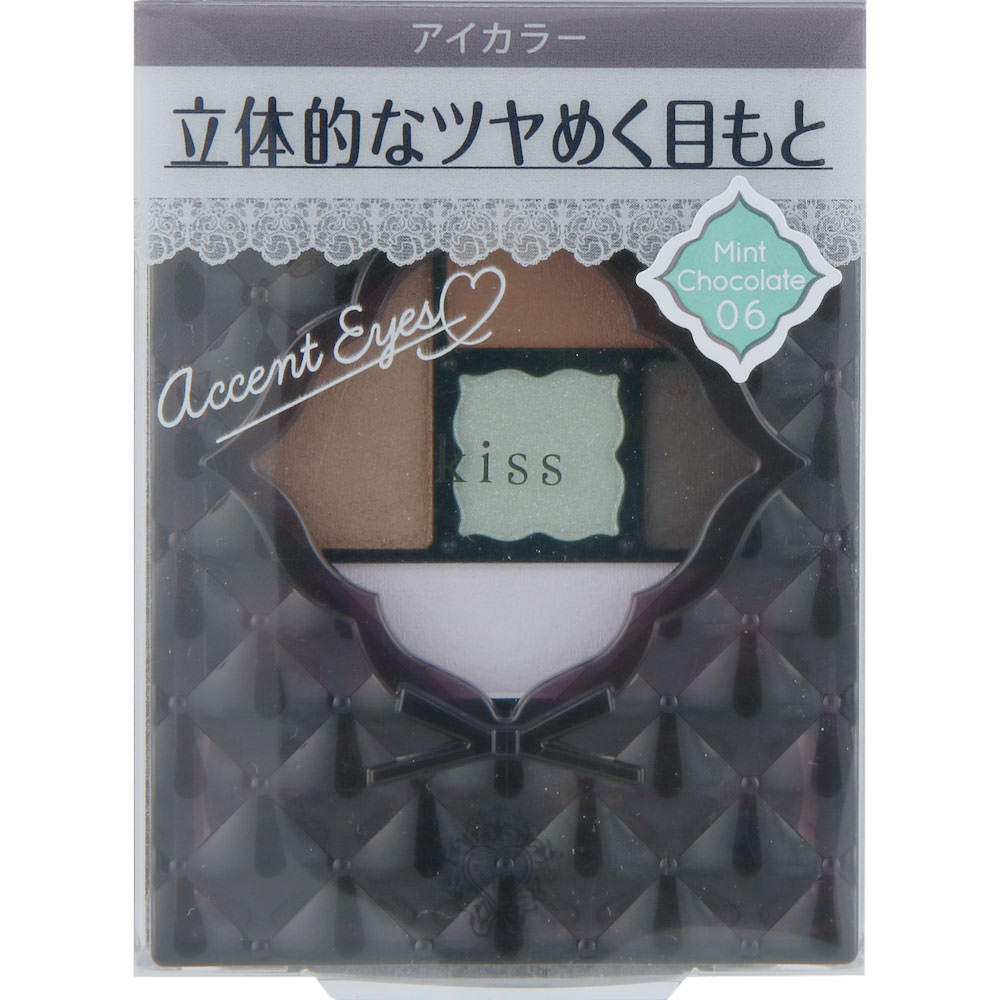 キス アクセントアイズ ０６ Ｍｉｎｔ Ｃｈｏｃｏｌａｔｅ ３．５ｇ 伊勢半