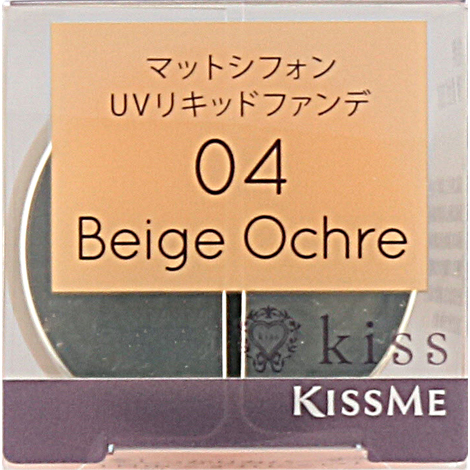 キス マットシフォンＵＶリキッドファンデ０４ベージュオークル ３０ｇ 伊勢半