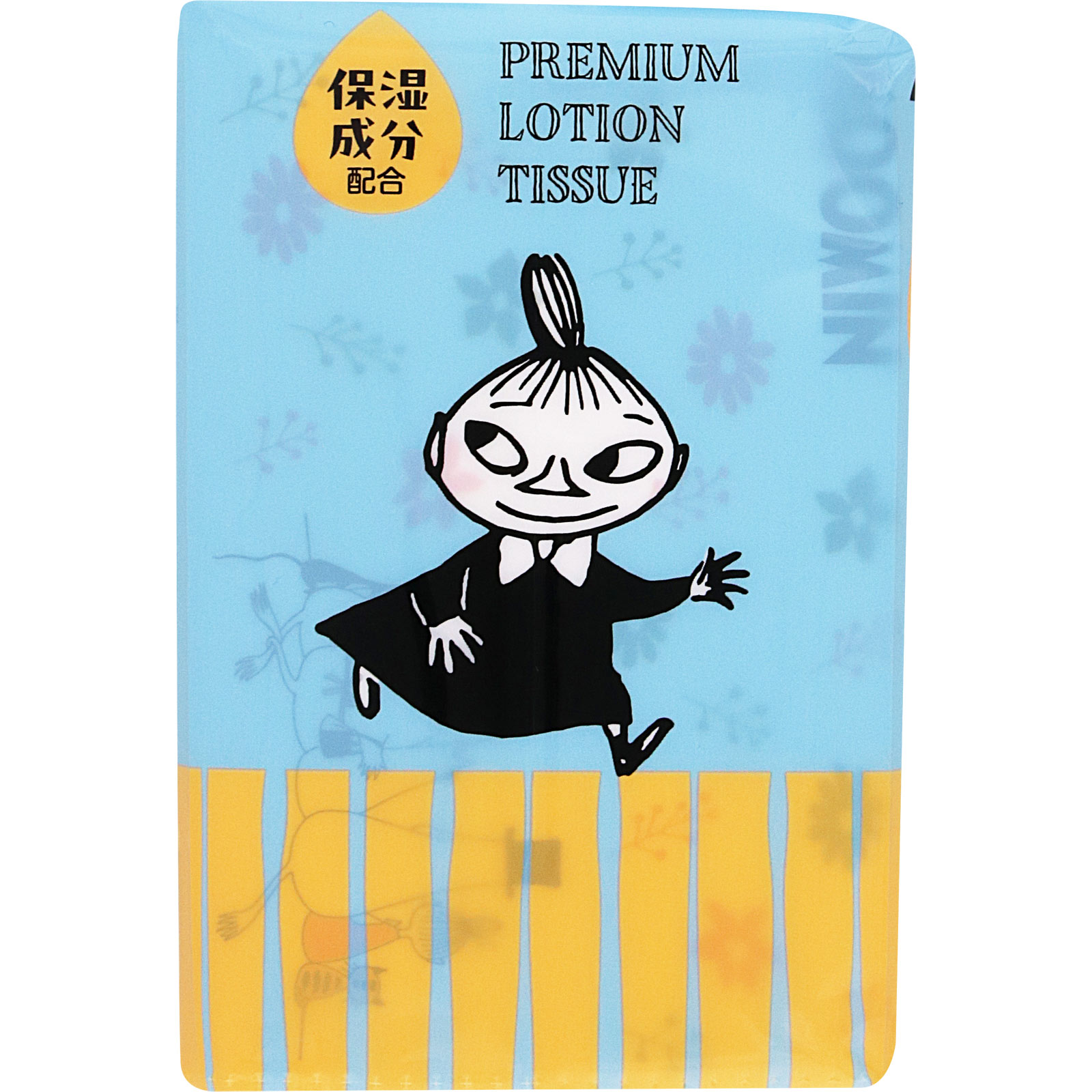 MOOMINプレミアムローションポケットティシュ 10組×8P 河野製紙