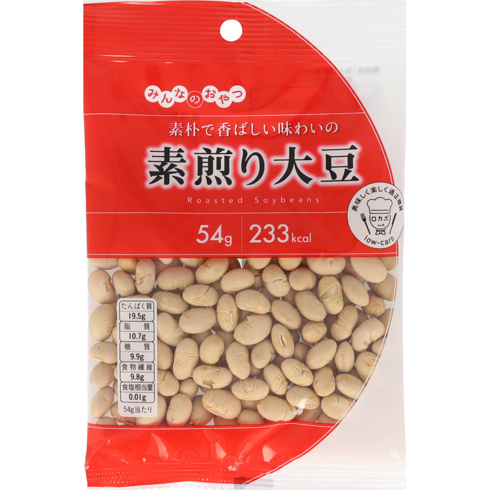 みんなのおやつ　素煎り大豆 ５４ｇ モントワール