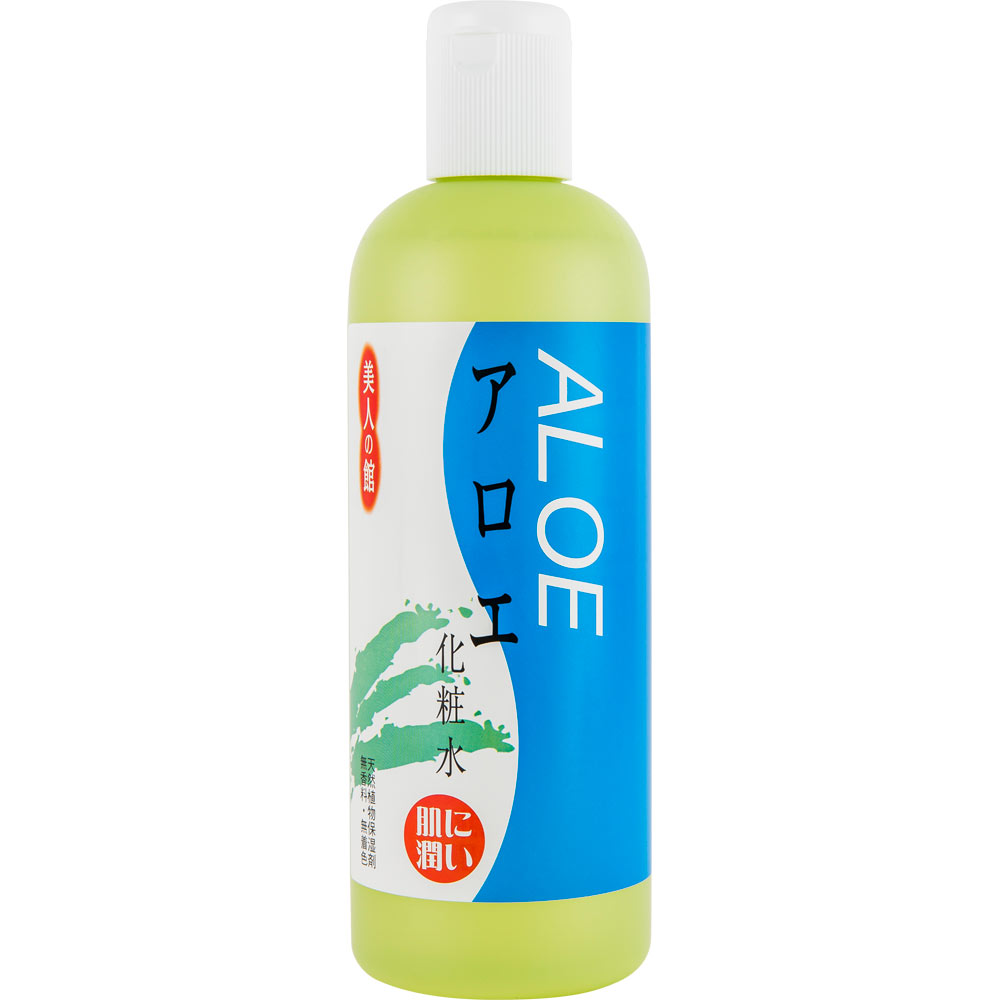 美人の館 アロエ化粧水 ４００ｍｌ 黒ばら本舗