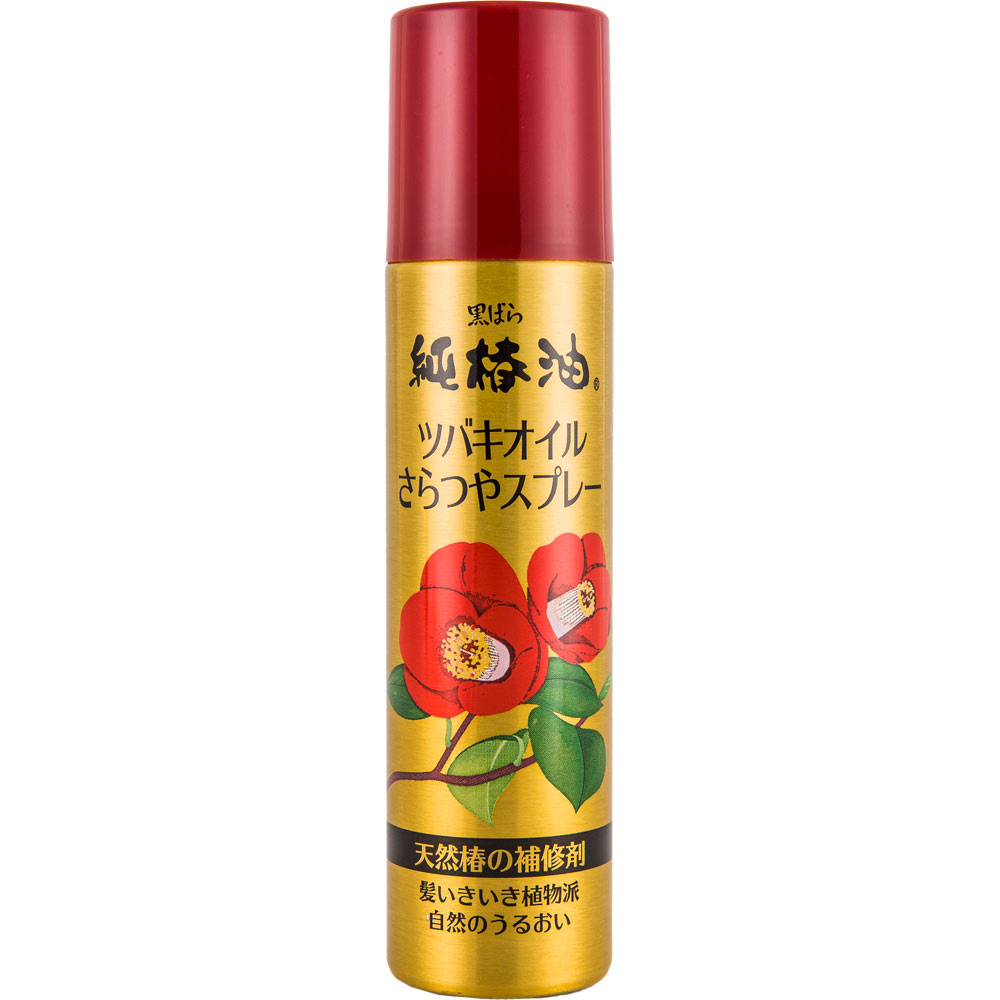 ツバキオイル さらつやスプレー １００ｇ 黒ばら本舗