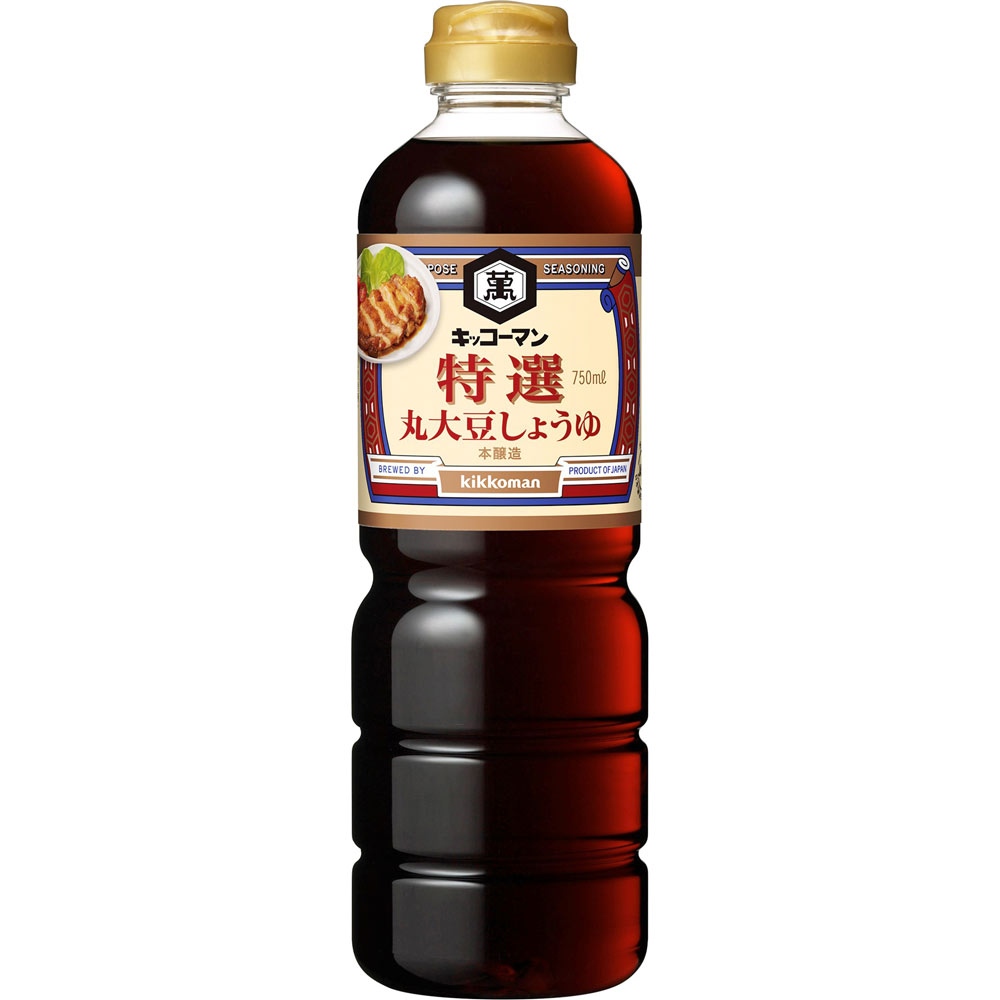 キッコーマン 特選 丸大豆しょうゆ ７５０ｍｌ キッコーマン