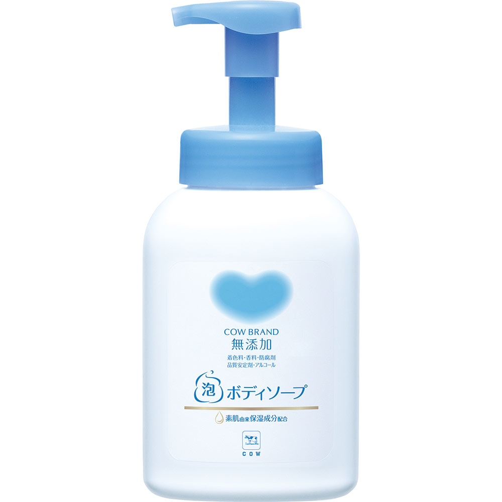 カウブランド 無添加泡のボディソープ ポンプ 500mL 牛乳石鹸共進社
