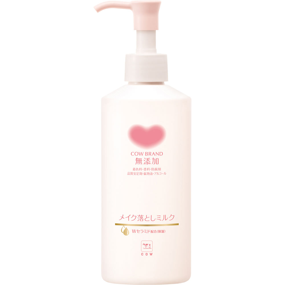 カウブランド無添加メイク落としミルク ポンプ付 １８０ｍＬ １８０ｍｌ 牛乳石鹸共進社