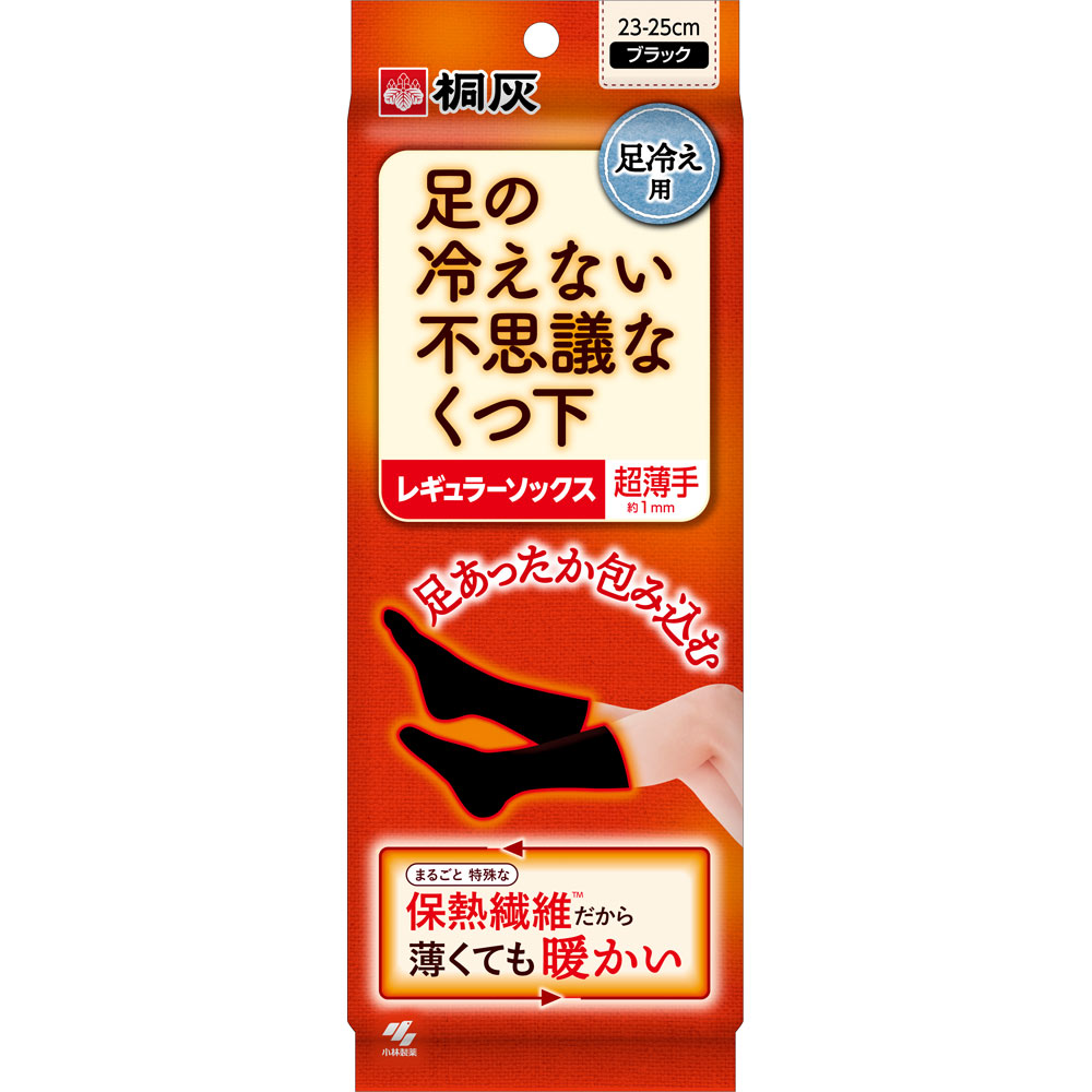 不思議なくつ下　レギュラー超薄手 １足 桐灰化学
