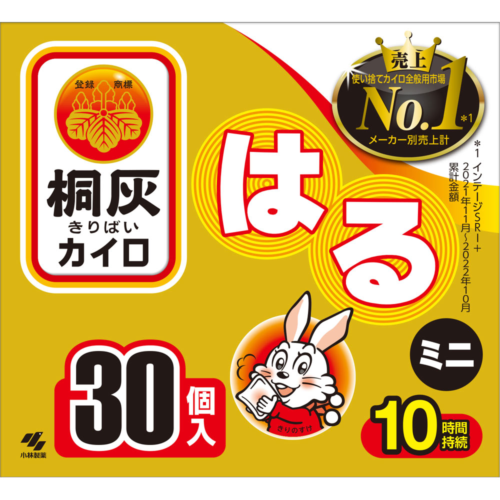 桐灰 はる ミニ ３０Ｐ 桐灰化学
