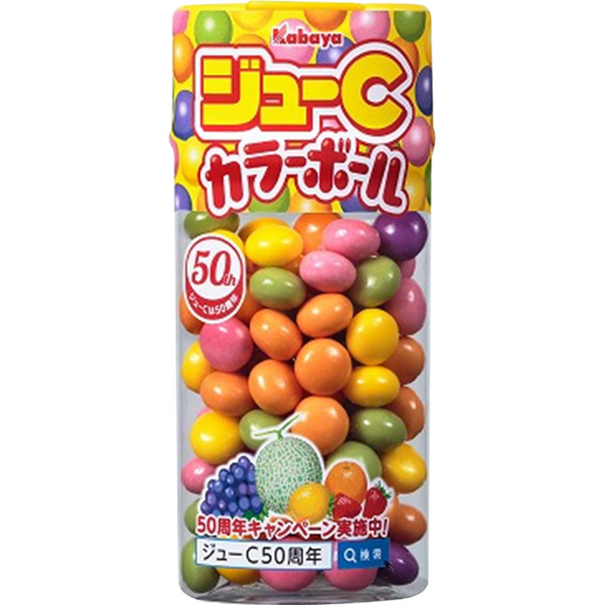ジューＣ カラーボール ３５ｇ カバヤ食品
