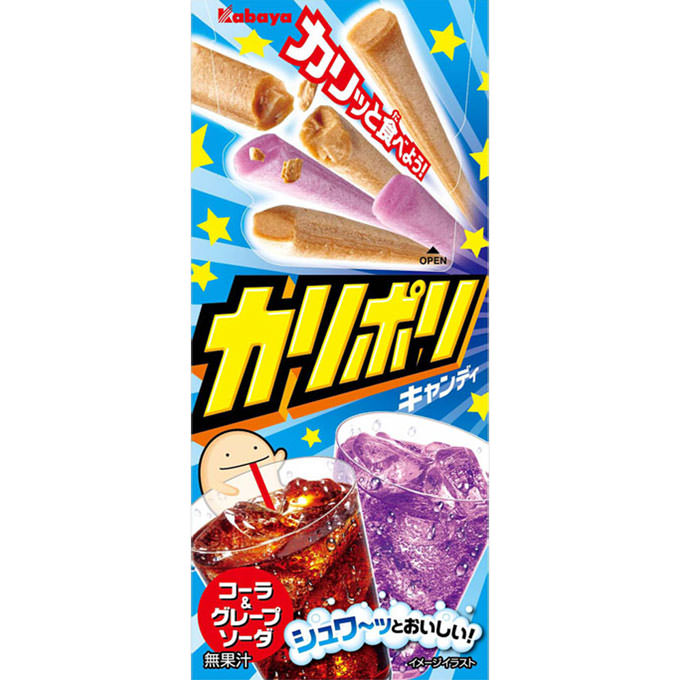 カリポリ ２本ｘ６袋 カバヤ食品