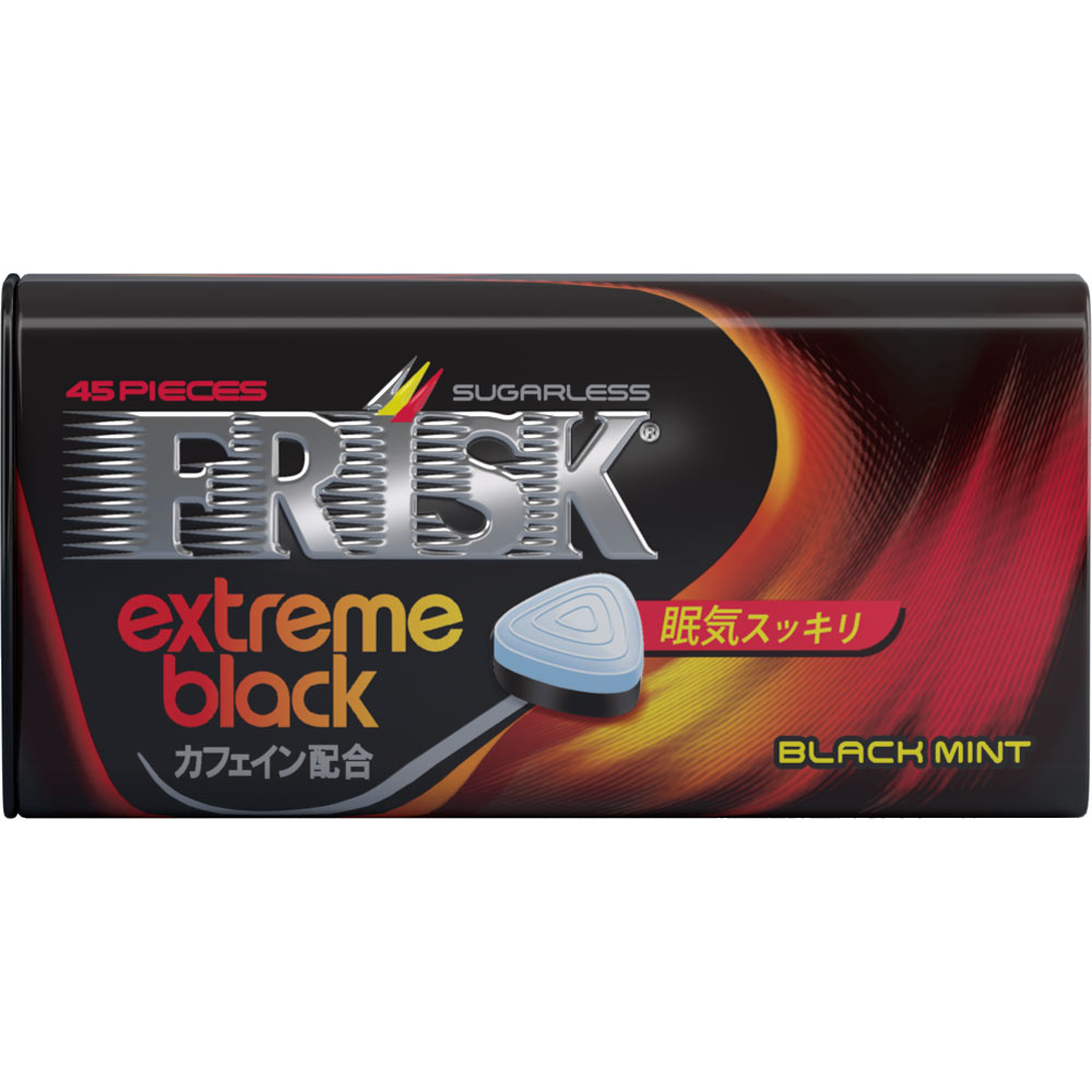 フリスク　エクストリームブラック　ブラックミント ３１．５ｇ クラシエフーズ