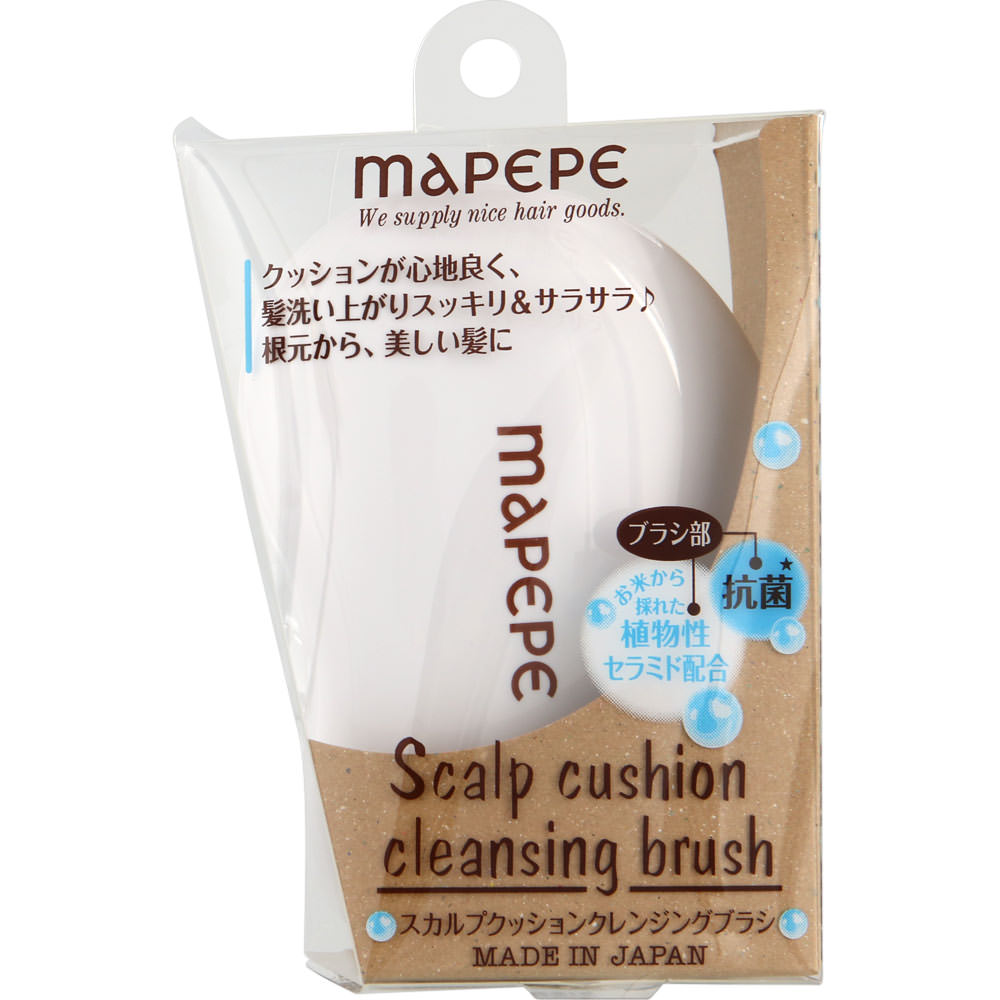 マペペ スカルプクッションクレンジングブラシ ＿ シャンテイ