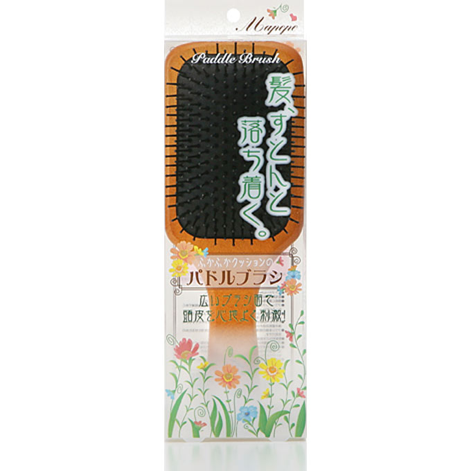 マペペ ふかふかクッションのパドルブラシ ＿ シャンテイ