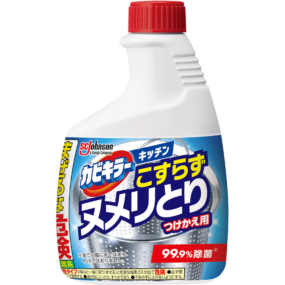カビキラーキッチン こすらずヌメリ取り＆除菌 つけかえ ４００ｇ ジョンソン