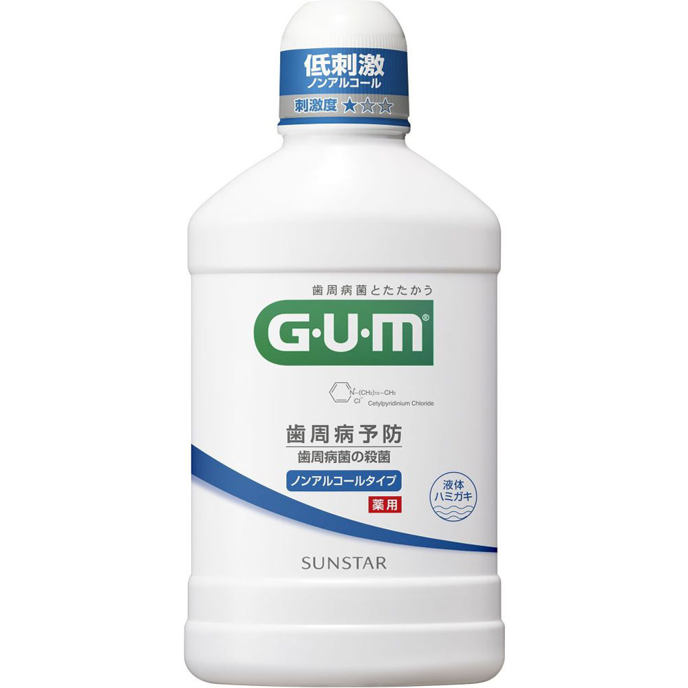 ガム・デンタルリンス［ノンアルコールタイプ］ ５００ｍｌ サンスター (医薬部外品)