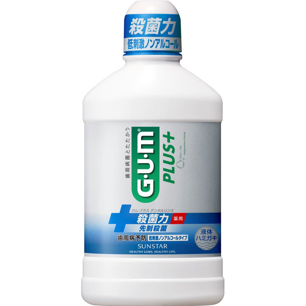 ガムプラス デンタルリン低刺激ノンアルコールタイプ ４５０ｍｌ サンスター (医薬部外品)