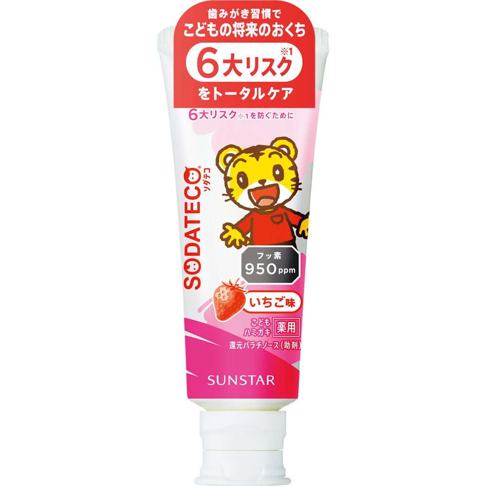 ソダテコこどもハミガキ　いちご味 ７０ｇ サンスター (医薬部外品)