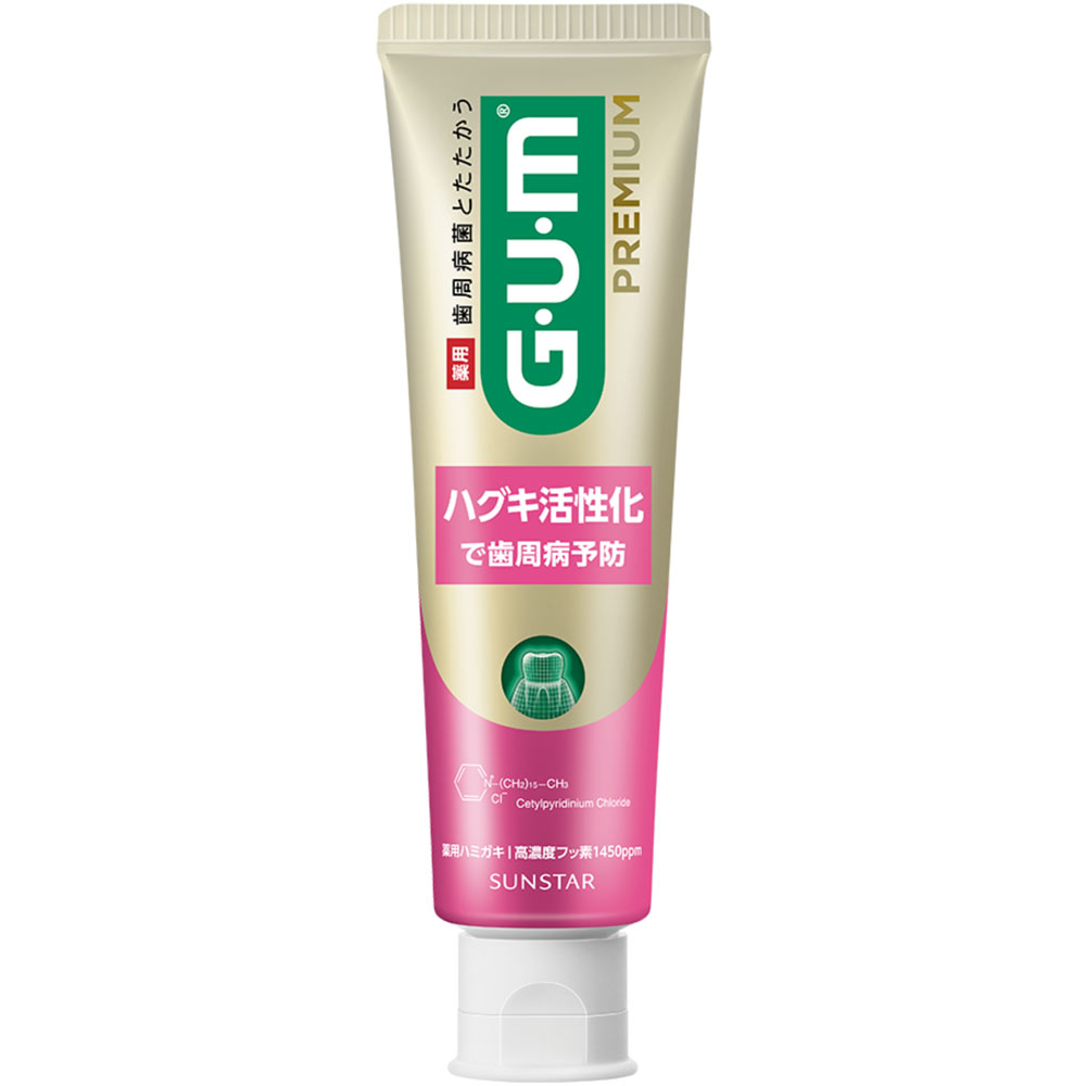 ガム・プレミアムデンタルペーストハグキケア 90g サンスター (医薬部外品)