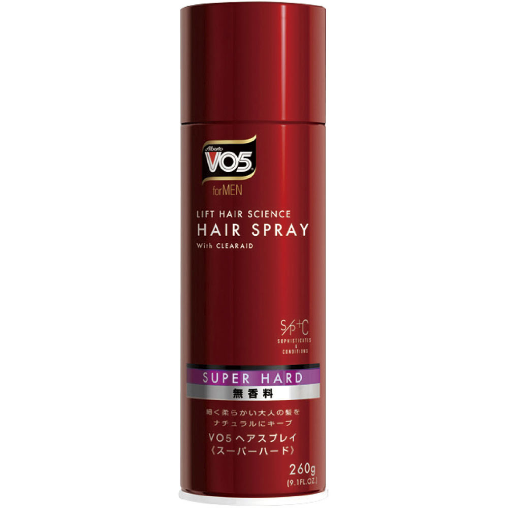 ＶＯ５ ｆｏｒ ＭＥＮ ヘアスプレイ ［スーパーハード］ 無香料 ２６０ｇ サンスター