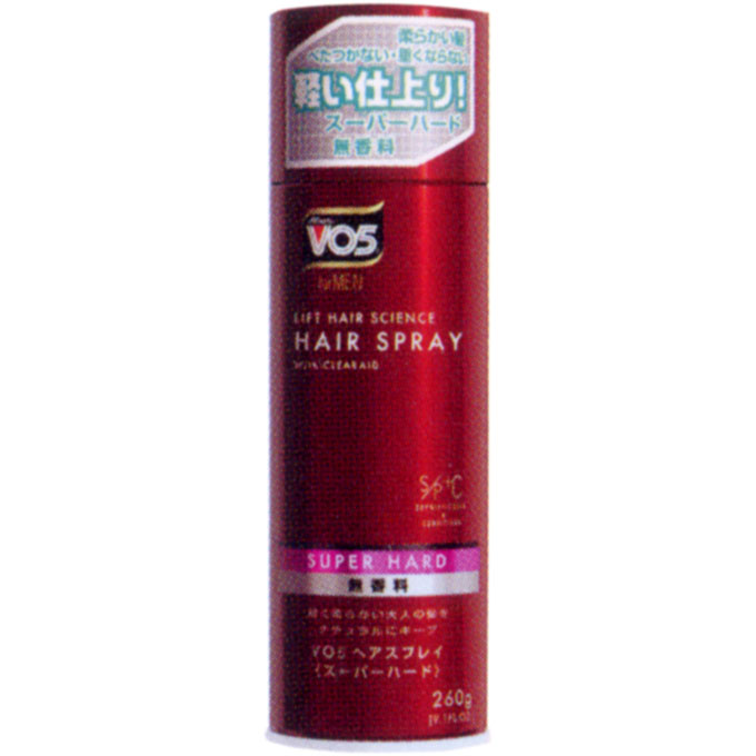 ＶＯ５ ｆｏｒ ＭＥＮ ヘアスプレイ ［スーパーハード］ 無香料 ２６０ｇ サンスター