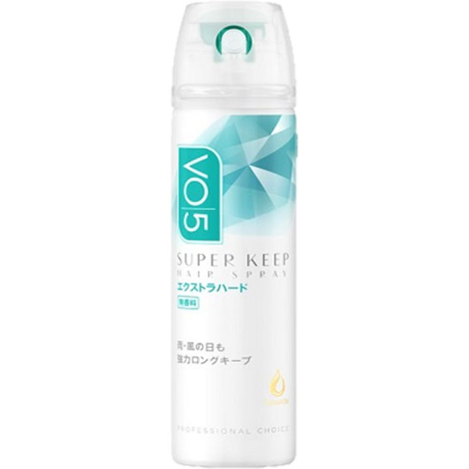 VO5 スーパーキープヘアスプレイ エクストラハード 無香料 ５０ｇ サンスター