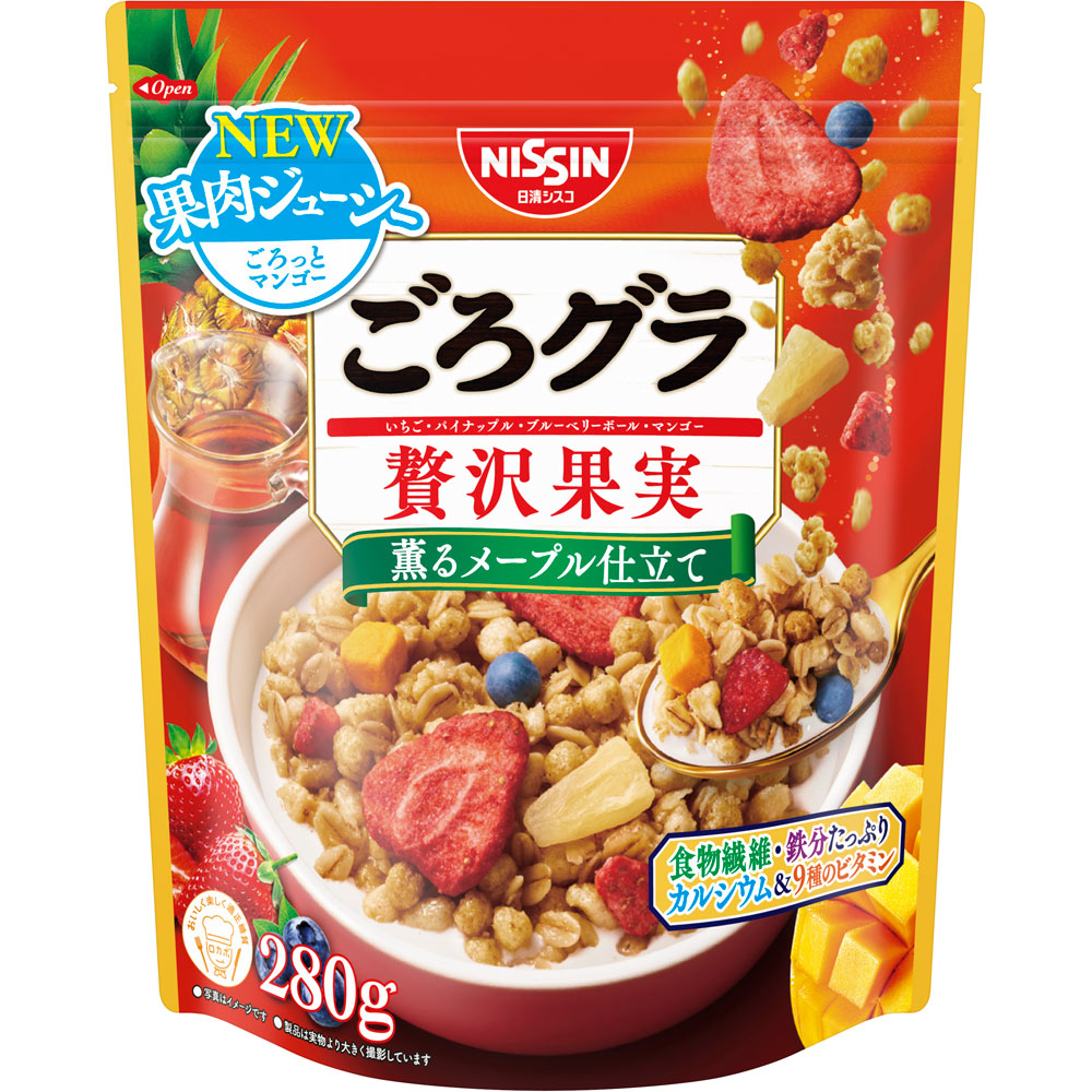 ごろグラ　贅沢果実 ２８０ｇ 日清シスコ