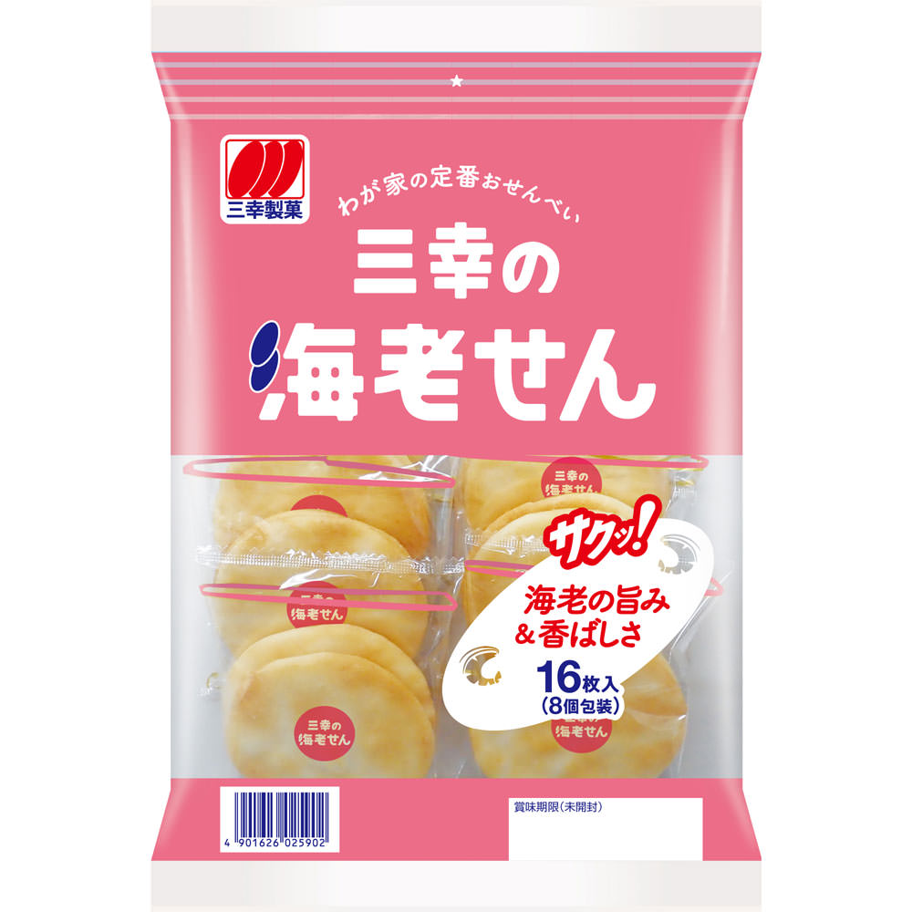 三幸の海老せん １６枚 三幸製菓