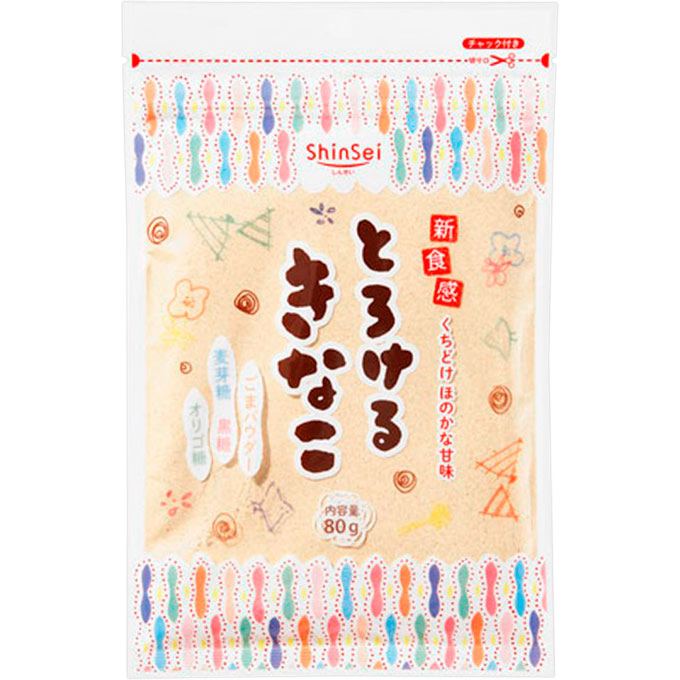 新食感 とろけるきなこ くちどけほのかな甘味 ８０ｇ 真誠