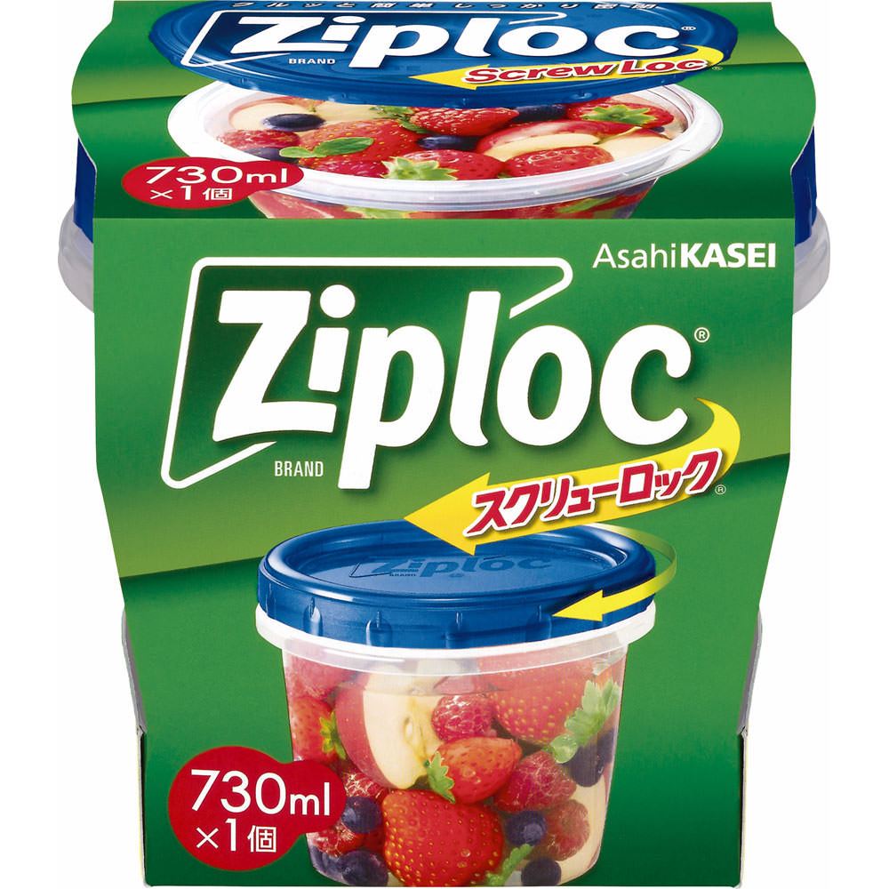 ジップロック スクリューロック ７３０ｍＬ １個 旭化成ホームプロダクツ