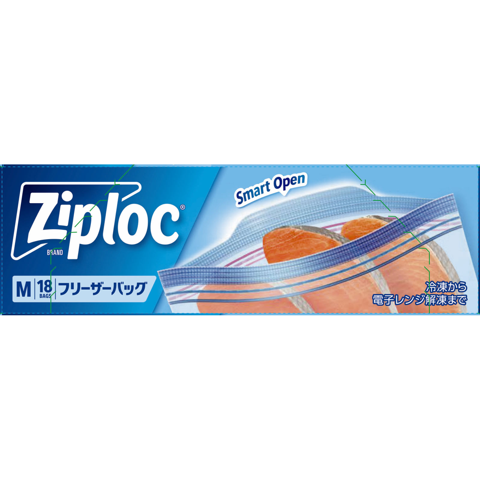 ジップロック フリーザーバッグ M | マツキヨココカラオンラインストア
