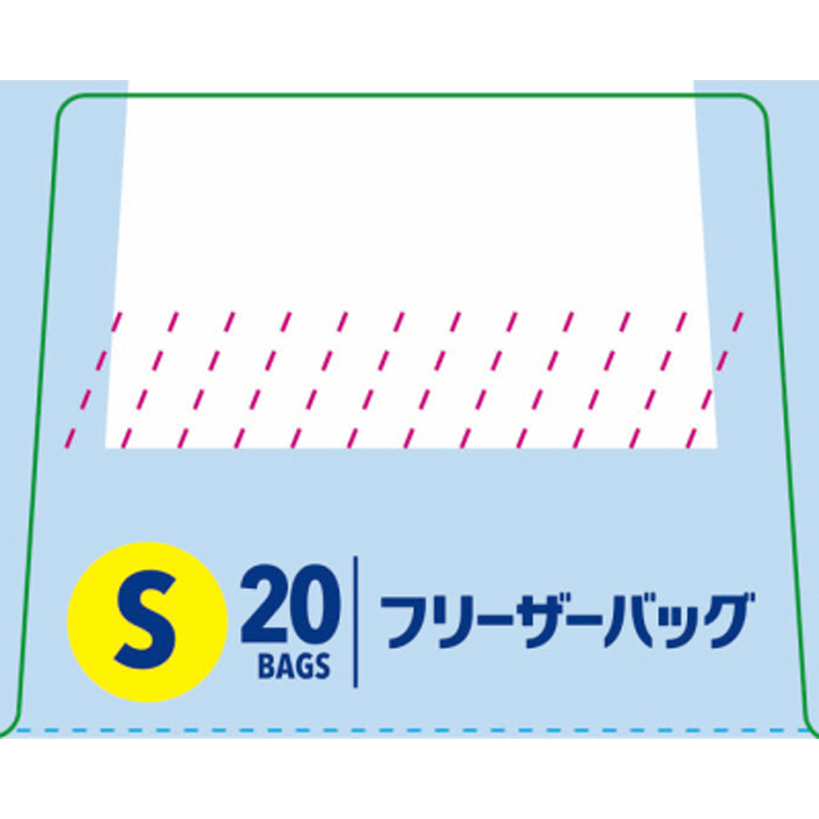 ジップロック フリーザーバッグ Ｓ ２０枚入り 旭化成ホームプロダクツ