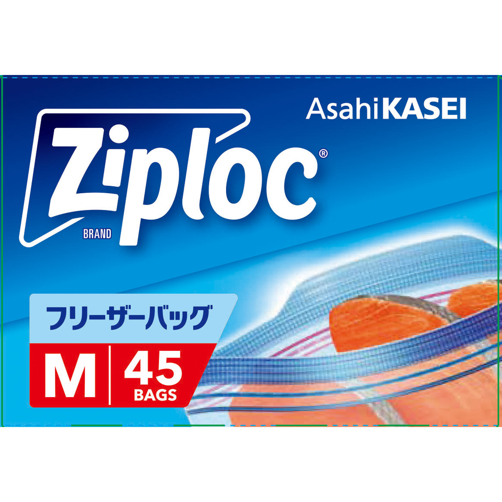 フリーザーバッグ ４５枚入　大容量品 旭化成ホームプロダクツ