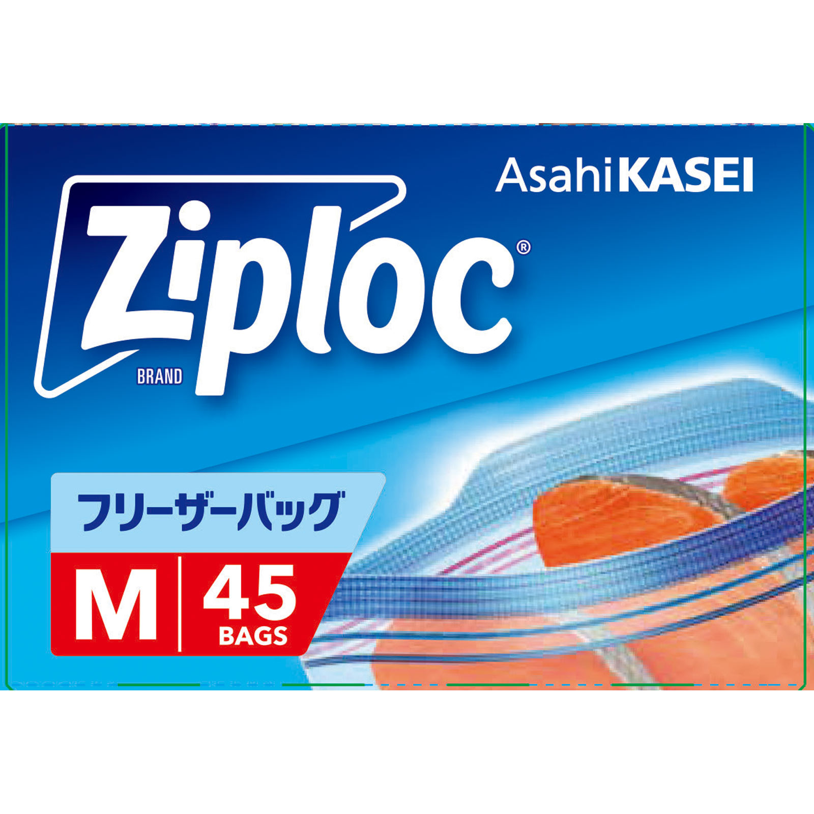 フリーザーバッグ ４５枚入　大容量品 旭化成ホームプロダクツ