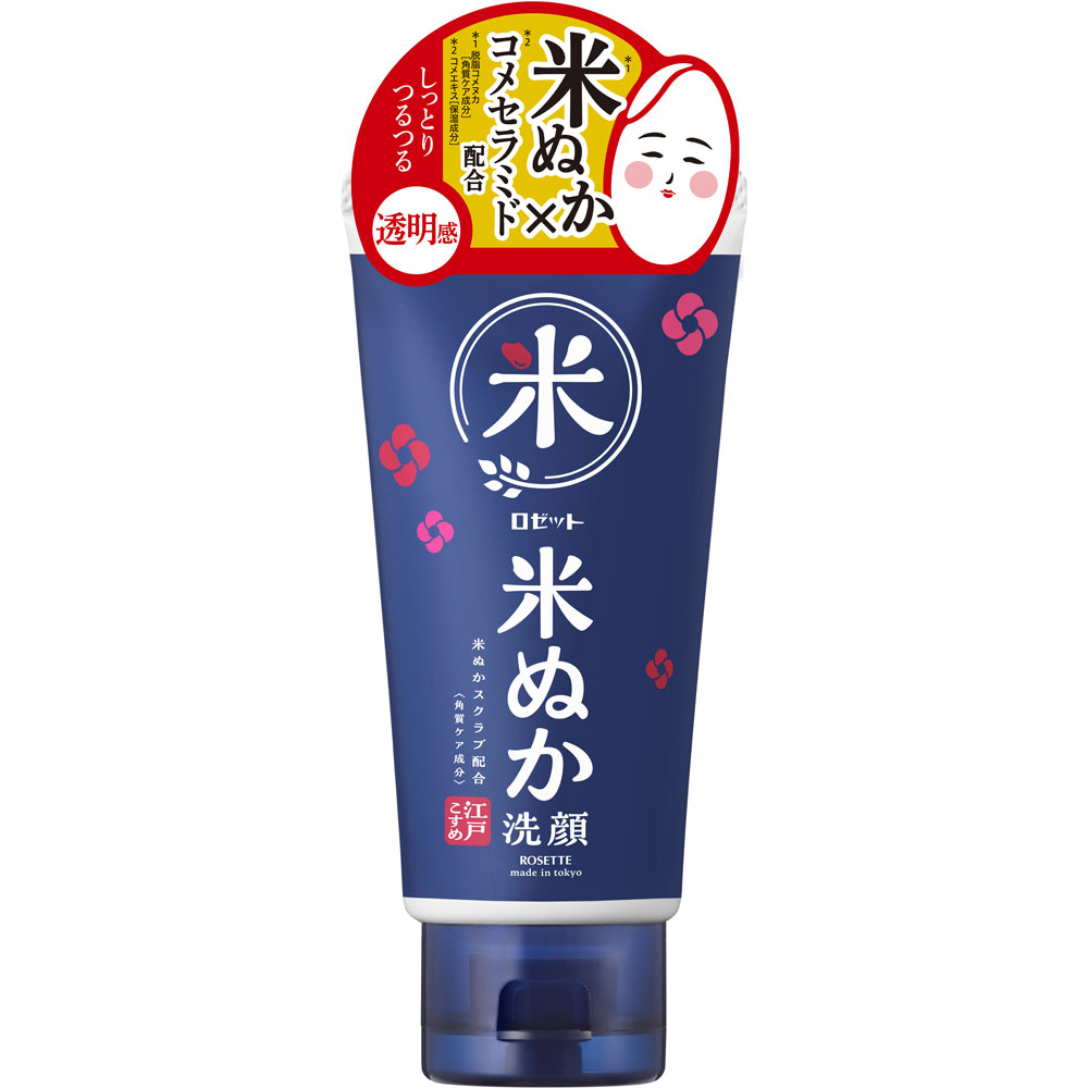 江戸こすめ　米ぬか洗顔 １２０ｇ ロゼット