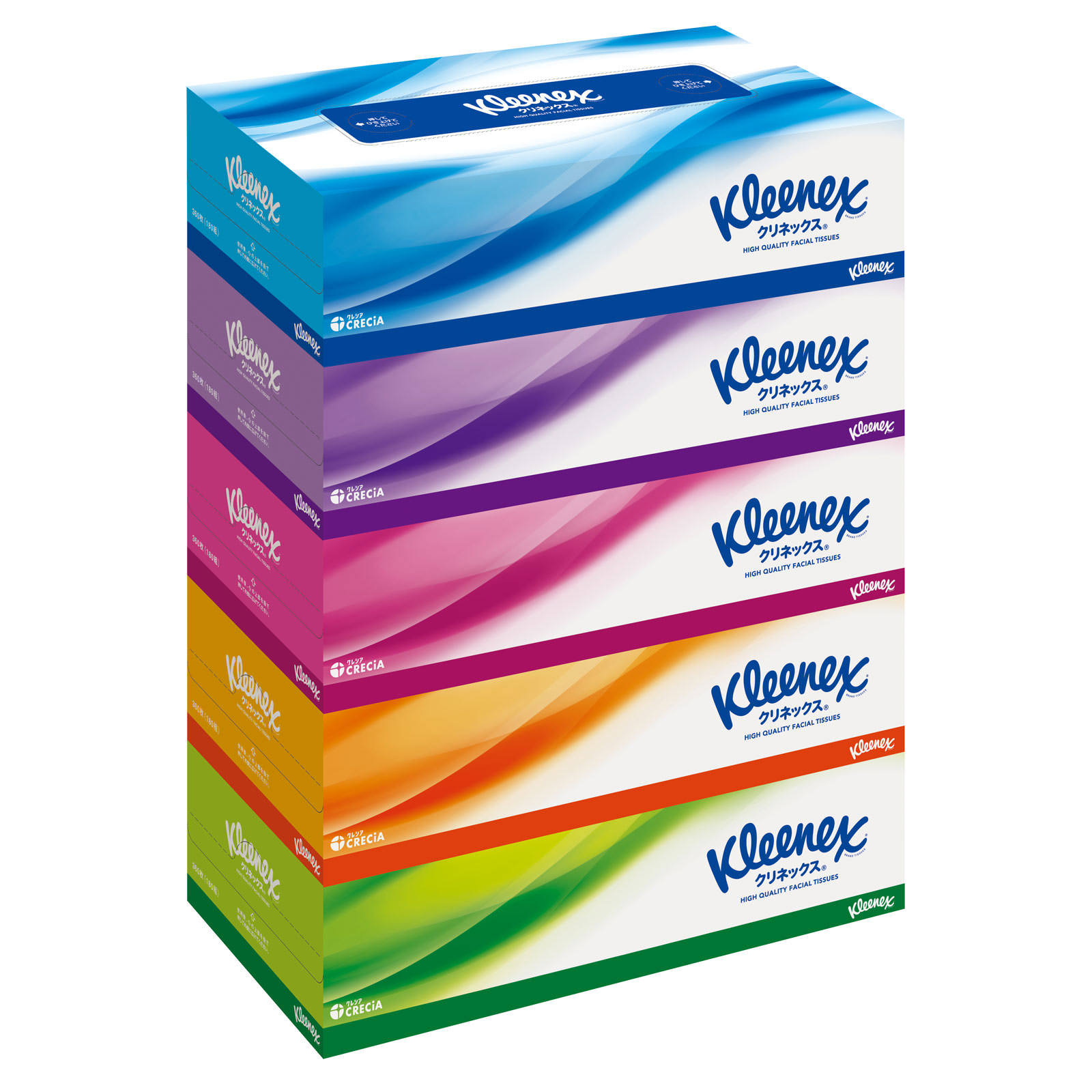 クリネックス ティシュー 5箱パック | マツキヨココカラオンラインストア