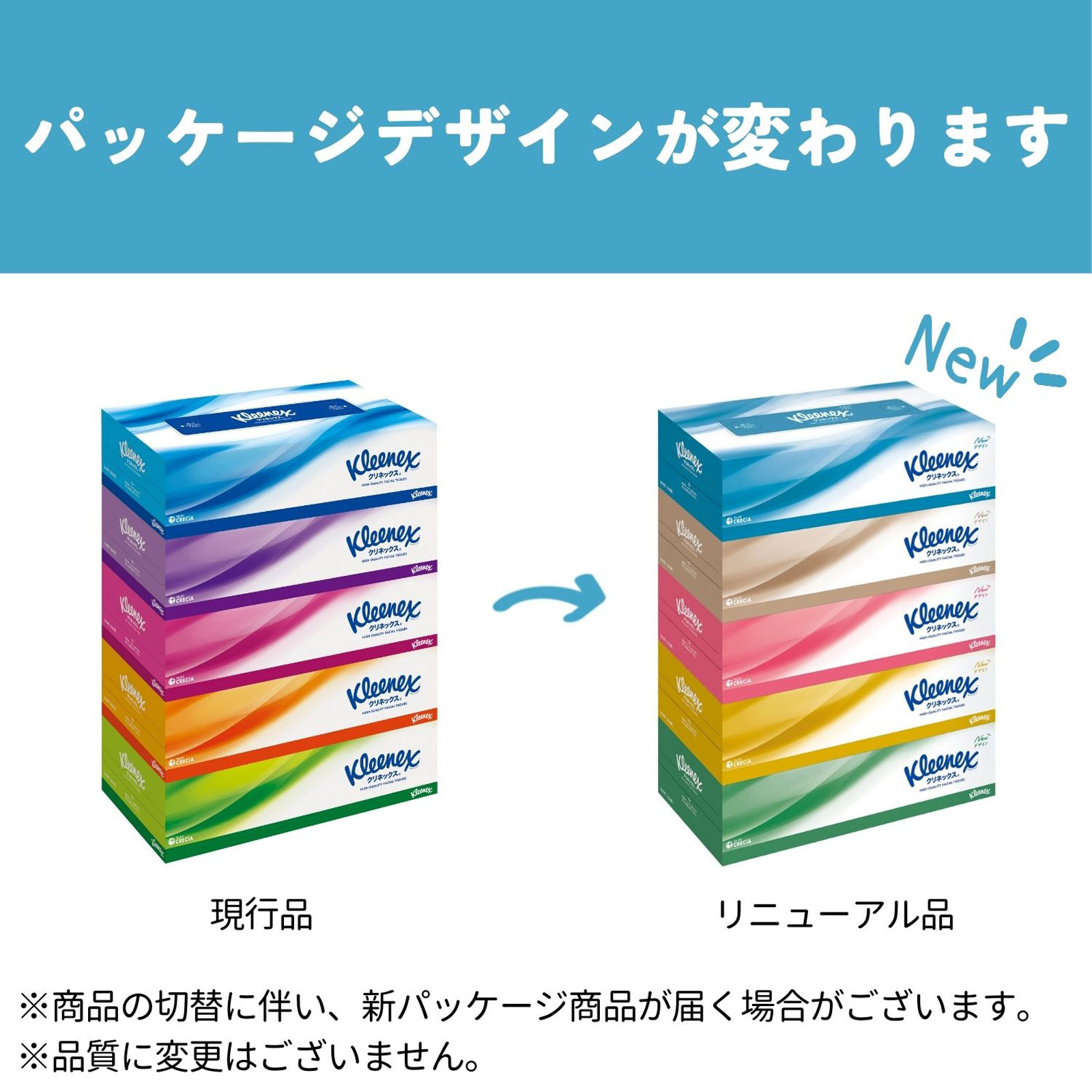 クリネックス ティシュー 5箱パック | マツキヨココカラオンラインストア