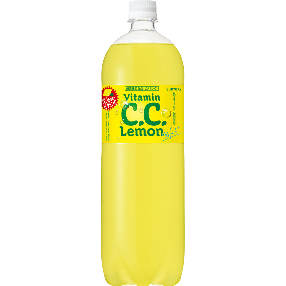 Ｃ．Ｃ．レモン ケース １．５Ｌ×８ サントリー
