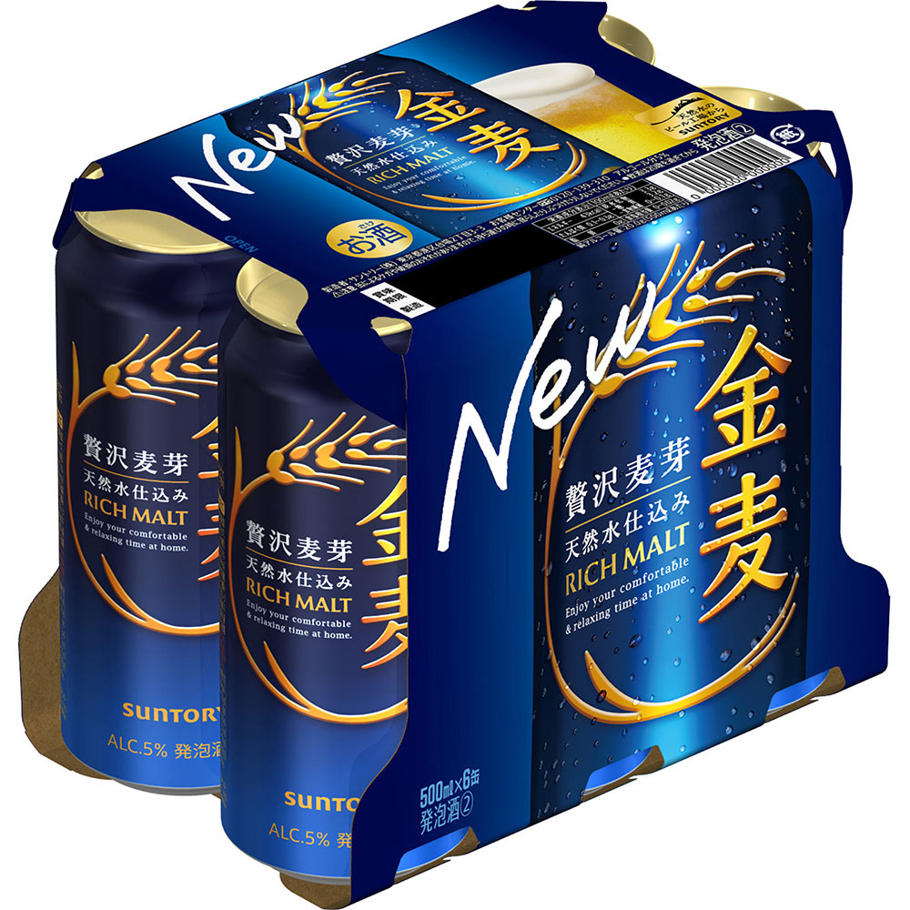 金麦 ５００ｍｌ×６ サントリー