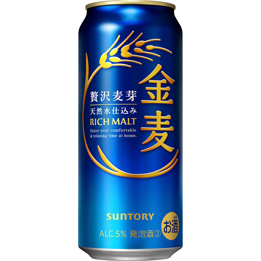 金麦　（ケース） ５００ｍｌ×６×４ サントリー