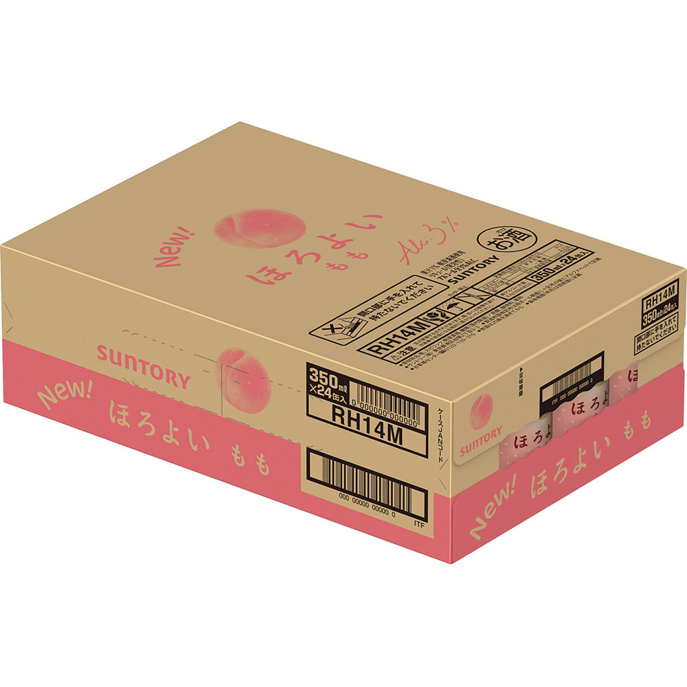 ほろよい もも ケース ３５０ｍｌ×２４ サントリー
