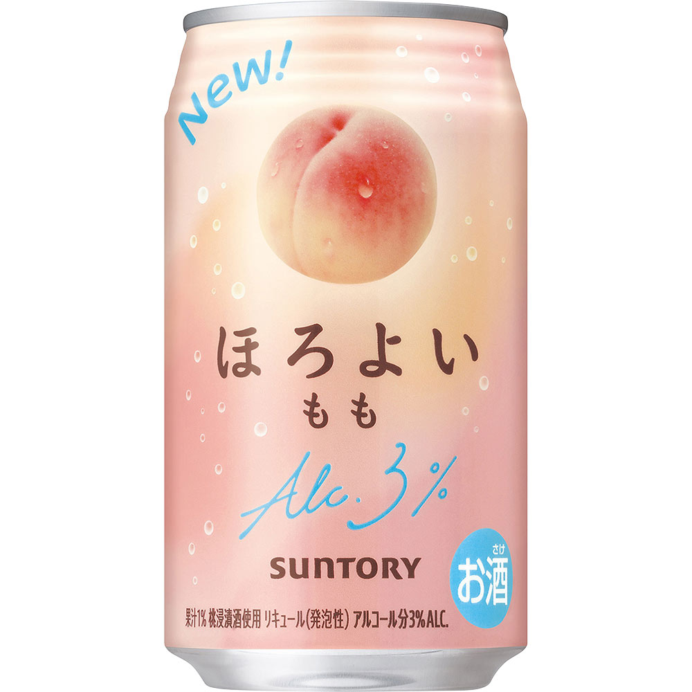 ほろよい もも ケース ３５０ｍｌ×２４ サントリー