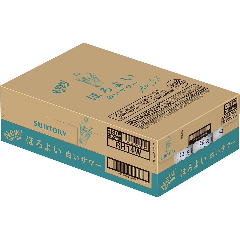 ほろよい 白いサワー ケース ３５０ｍｌ×２４ サントリー