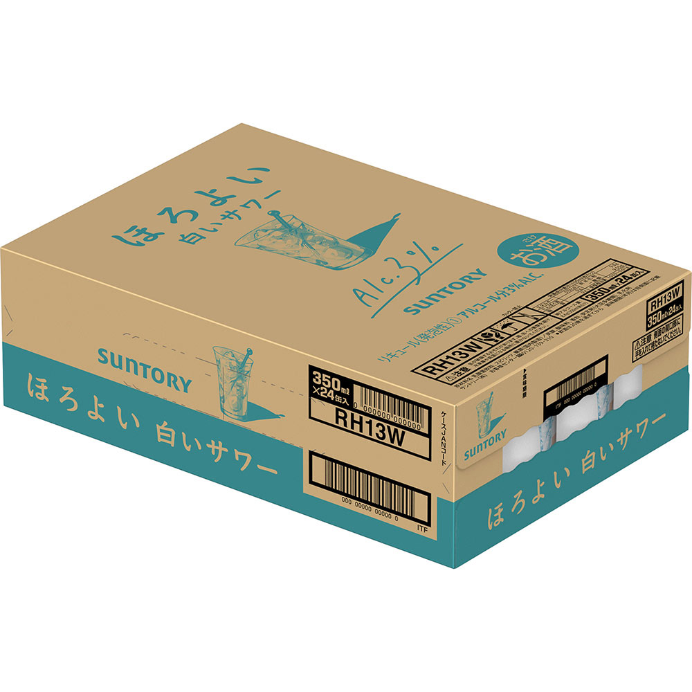 ほろよい 白いサワー ケース ３５０ｍｌ×２４ サントリー